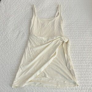 Aritzia Cream Mini Dress